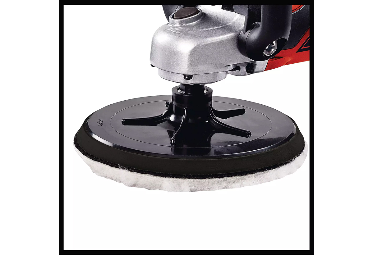 Απεικονίζεται κοντινό στον δίσκο λείανσης.